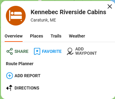 Kennebec Riverside Cabins